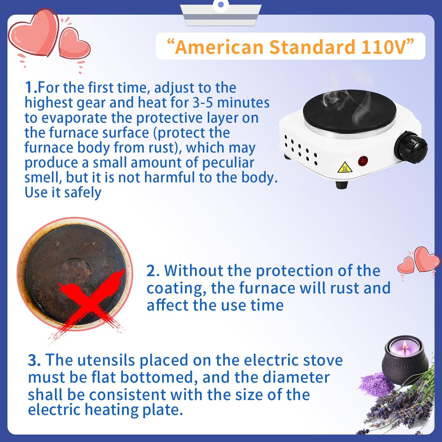 SAEUYVB Candle Making Kit with Wax Melter, Thermometer, Pouring Pot and Supplies for Beginners